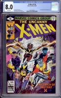 X-Men #126 CGC 8.0 w