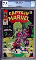 Captain Marvel #8 CGC 7.5 w