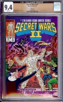 Secret Wars II #2 CGC 9.4 w Winnipeg