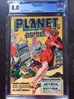 Planet Comics #57 CGC 8.0 ow/w