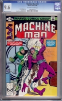 Machine Man #14 CGC 9.6 ow/w