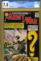 Our Army at War #151 CGC 7.5 ow/w