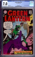 Green Lantern #57 CGC 7.0 cr/ow