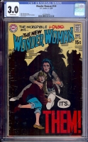 Wonder Woman #185 CGC 3.0 ow