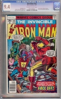 Iron Man #105 CGC 9.4 ow/w