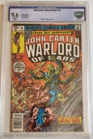 John Carter, Warlord of Mars #14 CBCS 9.6 ow/w PA. Dutch Collection