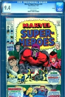 Marvel Super-Heroes #23 CGC 9.4 ow/w Oakland