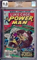 Power Man #35 CGC 9.0 ow/w Winnipeg