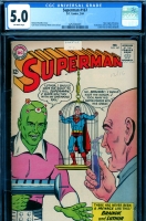 Superman #167 CGC 5.0 ow