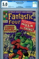 Fantastic Four #25 CGC 5.0 ow/w