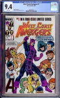 West Coast Avengers #1 CGC 9.4 w