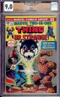 Marvel Two-In-One #6 CGC 9.0 w Winnipeg