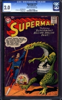 Superman #114 CGC 2.0 cr/ow