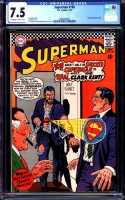 Superman #198 CGC 7.5 ow/w