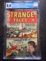 Strange Tales #102 CGC 8.0 ow/w