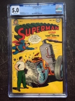 Superman #73 CGC 5.0 ow