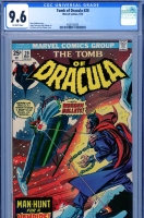 Tomb of Dracula #20 CGC 9.6 ow