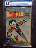 Batman #66 CGC 2.5 ow/w