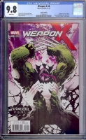 Weapon X #8 CGC 9.8 w Variant Edition