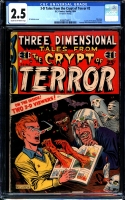 Three Dimensional Tales from the Crypt #2 CGC 2.5 cr/ow