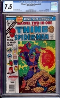 Marvel Two-In-one Annual #2 CGC 7.5 ow/w