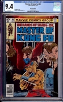 Master of Kung Fu #80 CGC 9.4 w Newsstand Edition