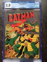 Catman Comics #26 CGC 3.0 ow/w