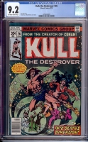 Kull, the Destroyer #26 CGC 9.2 ow/w