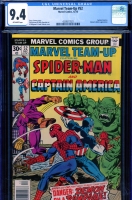 Marvel Team-Up #52 CGC 9.4 ow