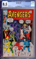 Avengers #91 CGC 8.5 ow/w