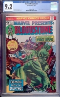 Marvel Presents #1 CGC 9.2 ow/w