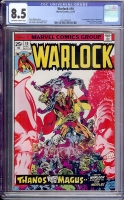 Warlock #10 CGC 8.5 ow/w