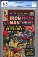 Tales of Suspense #65 CGC 6.5 cr/ow