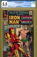 Tales of Suspense #79 CGC 5.5 cr/ow