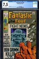 Fantastic Four #92 CGC 7.5 w