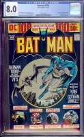 Batman #254 CGC 8.0 ow/w