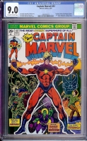 Captain Marvel #32 CGC 9.0 ow/w