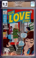 Our Love Story #11 CGC 9.2 w Oakland