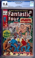 Fantastic Four #102 CGC 9.4 ow/w
