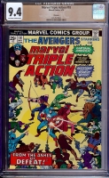 Marvel Triple Action #18 CGC 9.4 ow/w Winnipeg