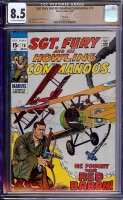 Sgt. Fury and His Howling Commandos #76 CGC 8.5 ow/w Winnipeg