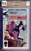 Web of Spider-Man Annual #1 CGC 9.6 w Winnipeg