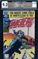 Daredevil #166 CGC 9.2 w Winnipeg