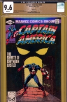 Captain America #256 CGC 9.6 w Winnipeg