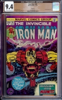 Iron Man #80 CGC 9.4 ow/w Winnipeg
