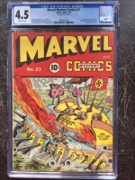 Marvel Mystery Comics #21 CGC 4.5 ow