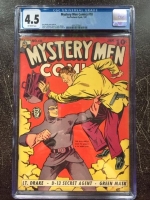 Mystery Men Comics #18 CGC 4.5 ow