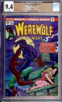 Werewolf By Night #18 CGC 9.4 w Winnipeg