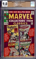 Marvel Collectors' Item Classics #1 CGC 9.0 ow Winnipeg