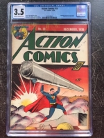 Action Comics #19 CGC 3.5 cr/ow